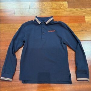 LIKE NEW Burberry Long Sleeve Polo